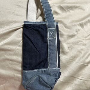Lands' End Blue and Gray Bottle bag